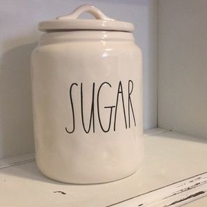 Rae Dunn large letter Sugar canister